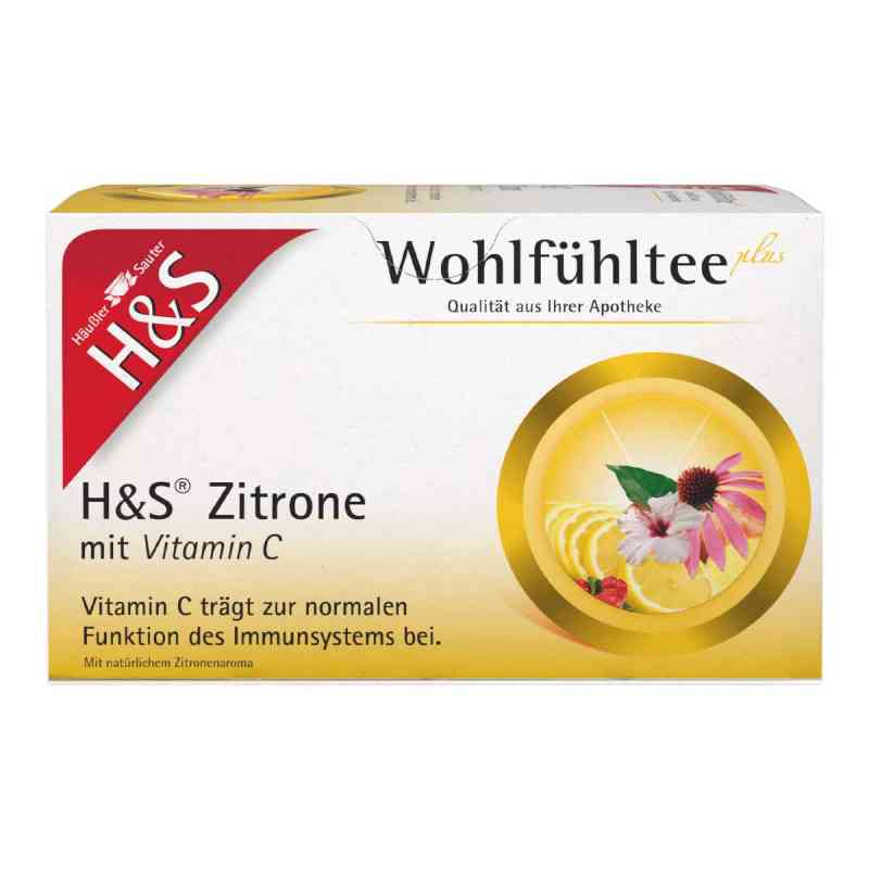 H&s Zitrone Mit Vitamin C Filterbeutel 20X2.5 g od H&S Tee - Gesellschaft mbH & Co. PZN 17454320