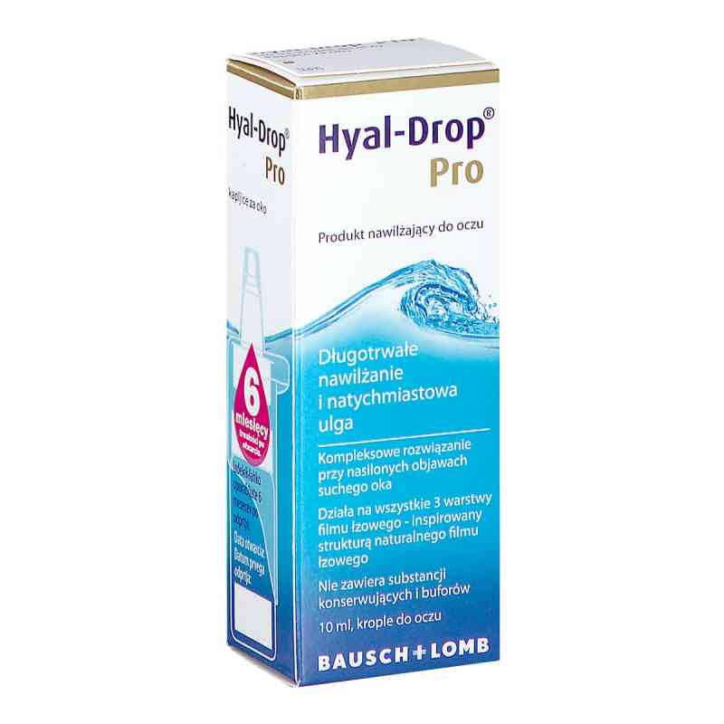 Hyal Drop Pro nawilżające krople do oczu 10 ml od DR. GERHARD MANN CHEM.-PHARM. FABRIK GMBH PZN 08303022