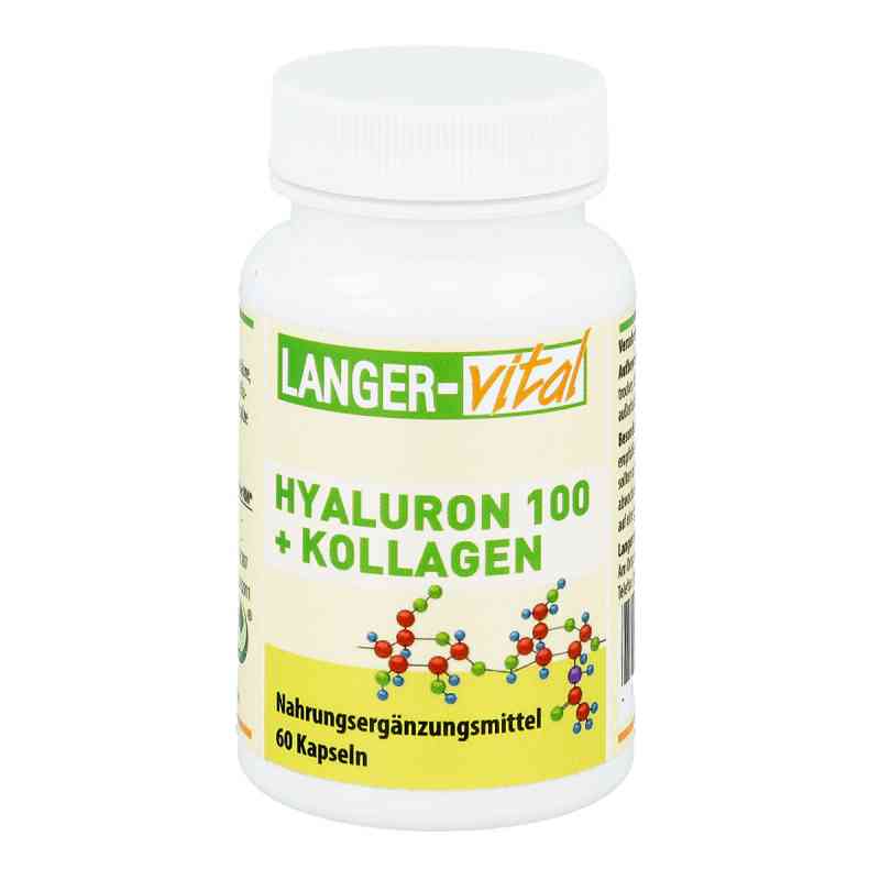 Hyaluron 100+kollagen 250 Kapseln 60 szt. od Langer vital GmbH PZN 11071061