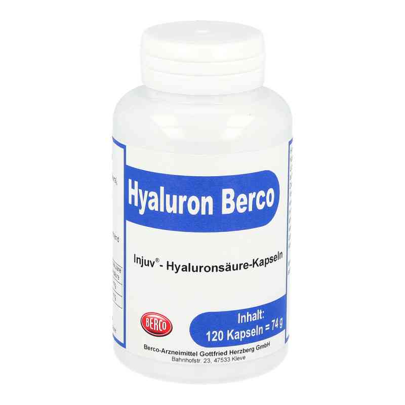 Hyaluron Berco Injuv kwas hialuronowy kapsułki 120 szt. od Berco-ARZNEIMITTEL PZN 06557666