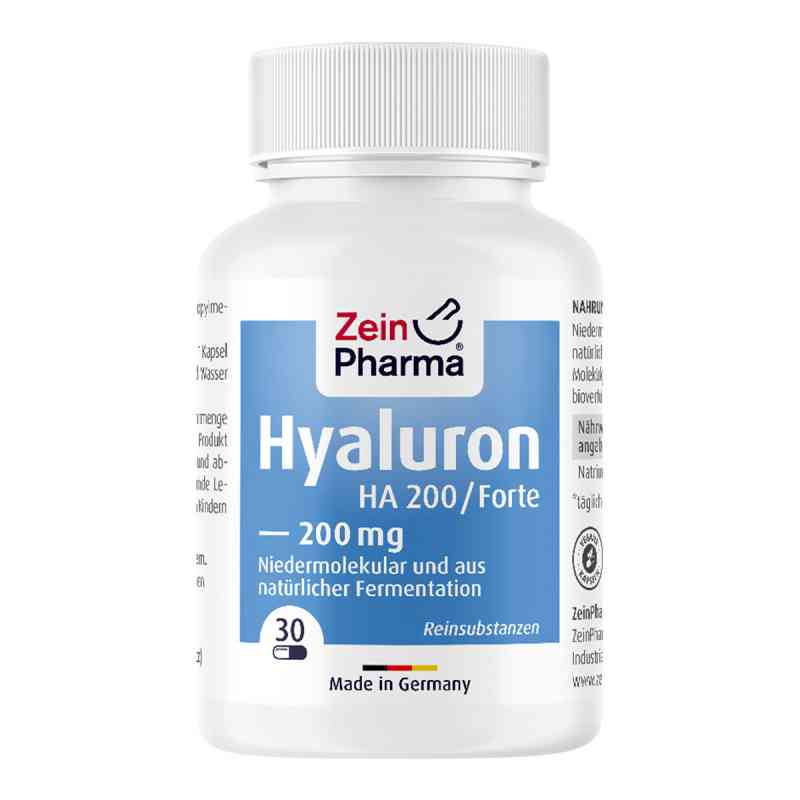 Hyaluron Forte Ha 200 kapsułki 30 szt. od ZeinPharma Germany GmbH PZN 10782104
