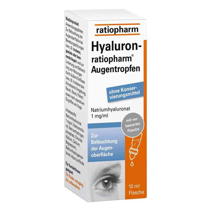 Hyaluron Ratiopharm Krople do oczu 10 ml od ratiopharm GmbH PZN 10810214