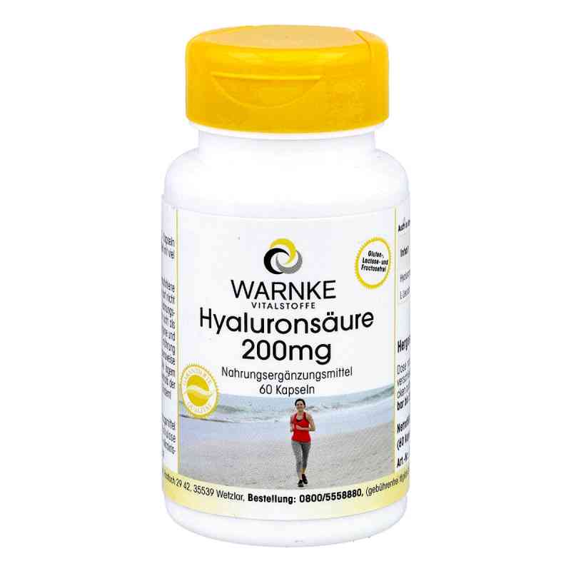 Hyaluronsäure 200 mg Kapseln 60 szt. od Warnke Vitalstoffe GmbH PZN 12427933