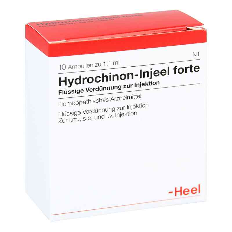 Hydrochinon Injeele forte ampułki 10 szt. od Biologische Heilmittel Heel GmbH PZN 01807578