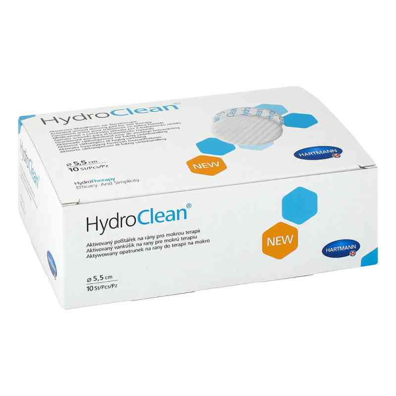Hydroclean Kompressen 5,5 cm rund steril 10 szt. od PAUL HARTMANN AG PZN 00127410