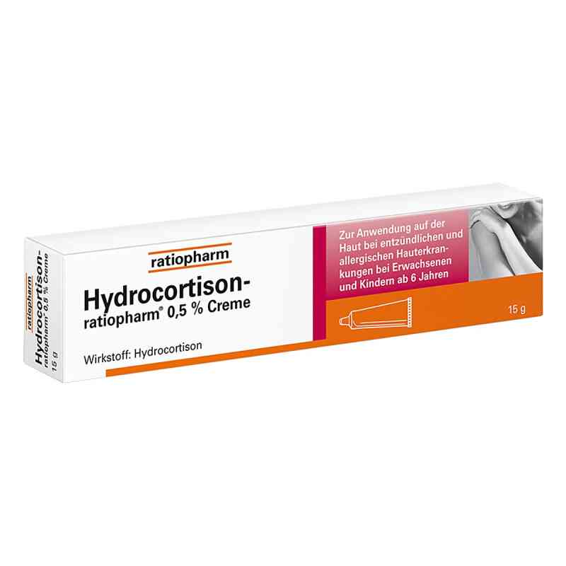 Hydrocortison ratiopharm 0,5% Creme 15 g od ratiopharm GmbH PZN 09703298