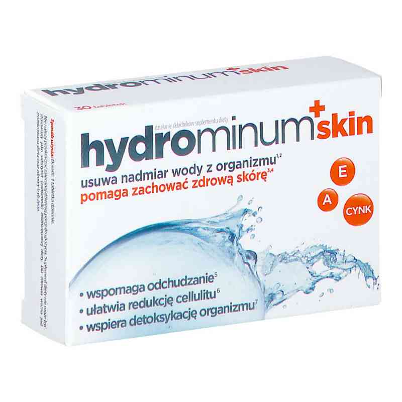 Hydrominum+Skin tabletki 30  od AFLOFARM FARMACJA POLSKA SP. Z O.O. PZN 08302322