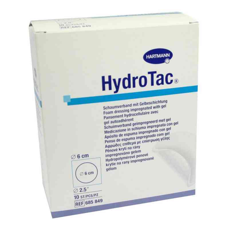 Hydrotac Schaumverband 6cm rund steril 10 szt. od PAUL HARTMANN AG PZN 03451128
