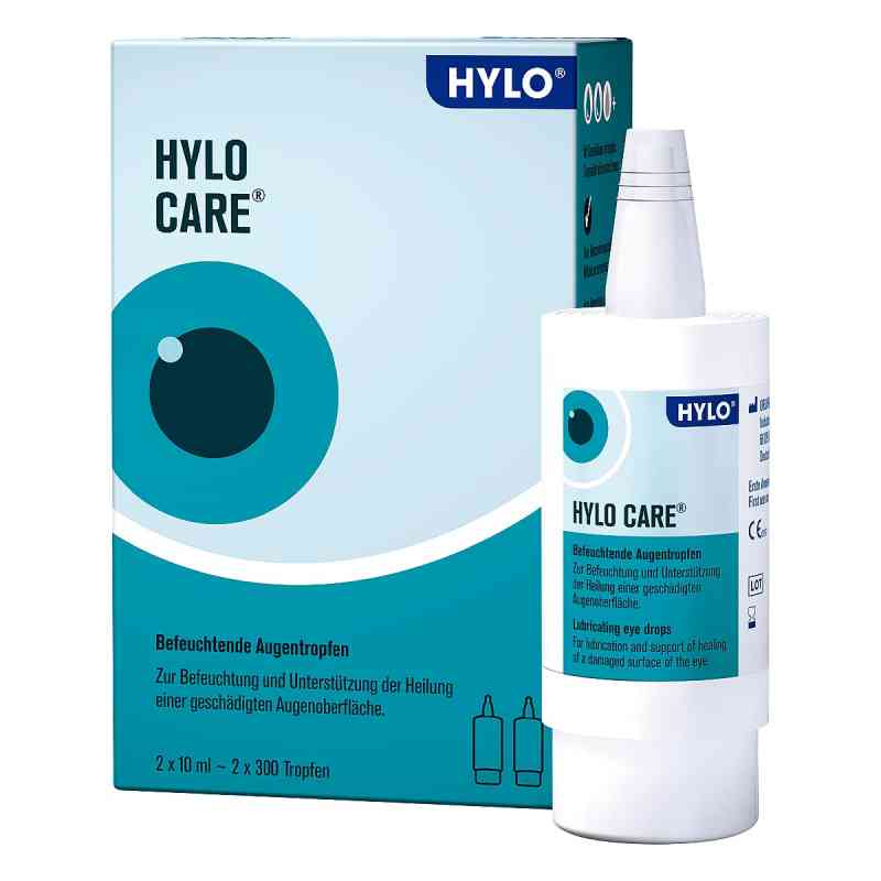 Hylo Care krople do oczu 2x10ml 2X10 ml od URSAPHARM Arzneimittel GmbH PZN 01632995