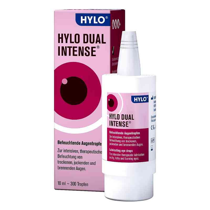 Hylo Dual intense krople do oczu 10 ml od URSAPHARM Arzneimittel GmbH PZN 13833434