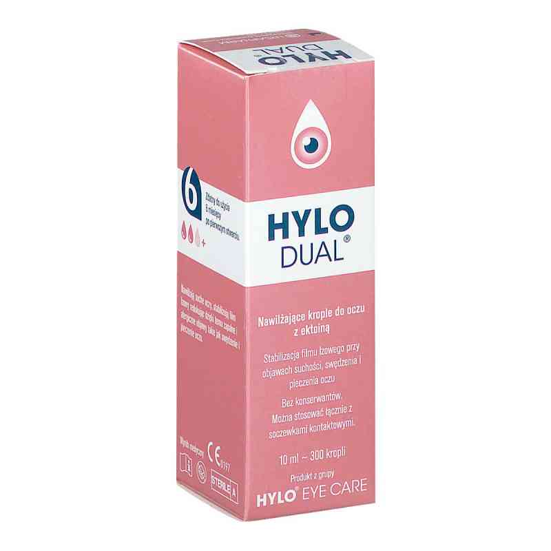 Hylo-DUAL Nawilżające krople do oczu z ektoiną 10 ml od URSAPHARM ARZNEMITTEL GMBH PZN 08301955