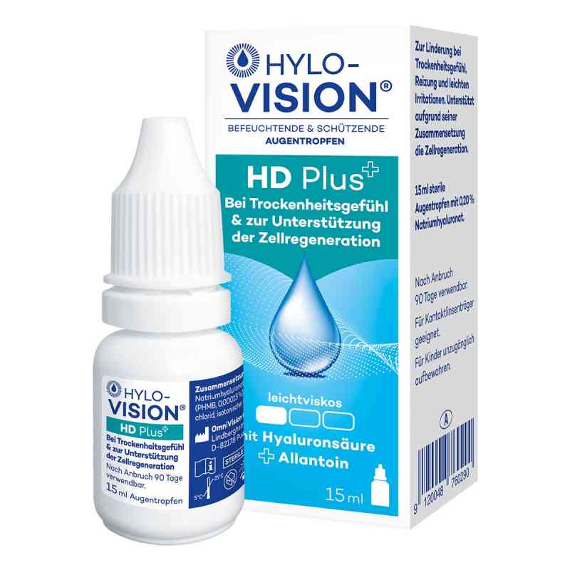 Hylo Vision Hd Plus krople do oczu 15 ml od OmniVision GmbH PZN 00660469