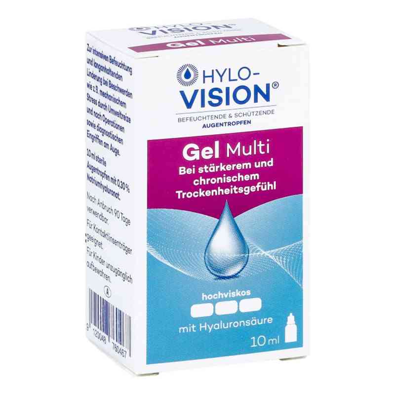 HYLO-VISION żelowe krople do oczu w wielodawkowym opakowaniu 10 ml od OmniVision GmbH PZN 10090990