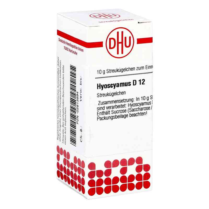 Hyoscyamus D 12 Globuli 10 g od DHU-Arzneimittel GmbH & Co. KG PZN 02813894
