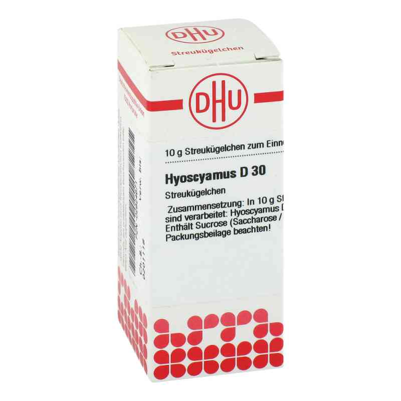 Hyoscyamus D 30 Globuli 10 g od DHU-Arzneimittel GmbH & Co. KG PZN 02924671