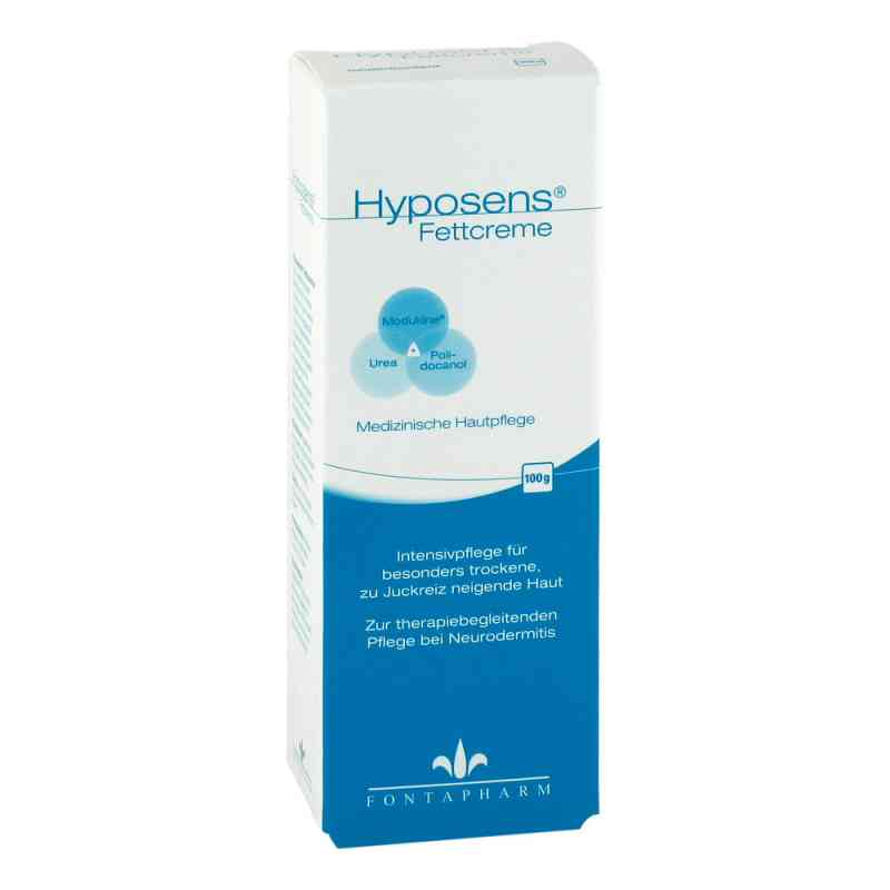Hyposens Fettcreme 100 g od Fontapharm AG PZN 04749172