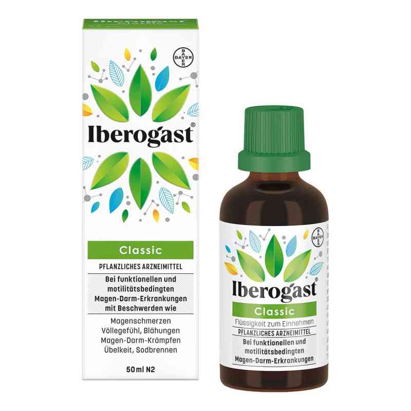 Iberogast Classic Flüssigkeit Zum Einnehmen 50 ml od Bayer Vital GmbH PZN 16507540