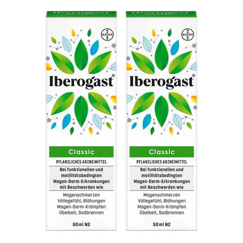 Iberogast na dolegliwości żołądkowo-jelitowe 2x50 ml od Bayer Vital GmbH PZN 08101132