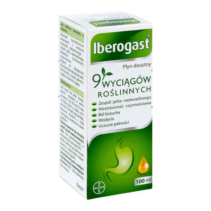 Iberogast płyn doustny 100 ml od STEIGERWALD ARZNEIMITTELWERK GMBH PZN 08300038