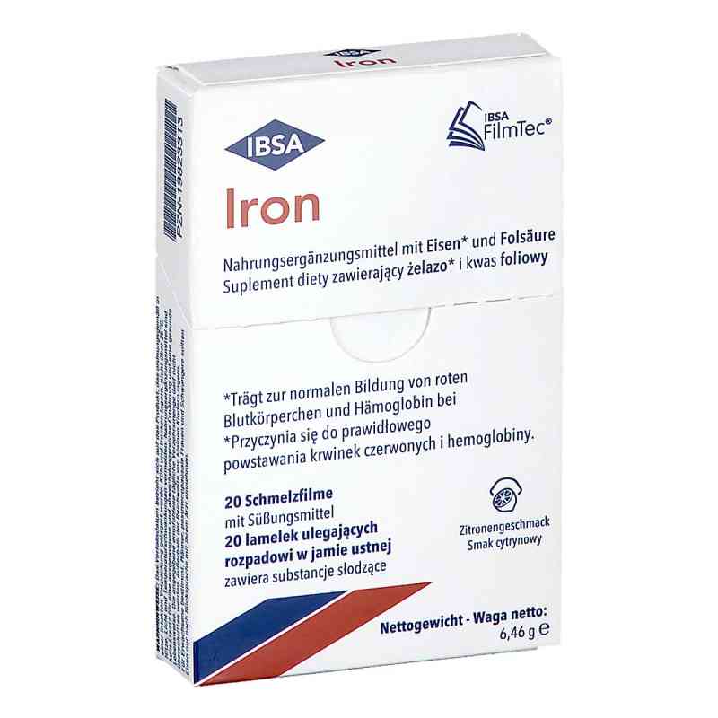 IBSA Iron Film rozpuszczalny 20 szt. od IBSA Pharma GmbH PZN 19823313