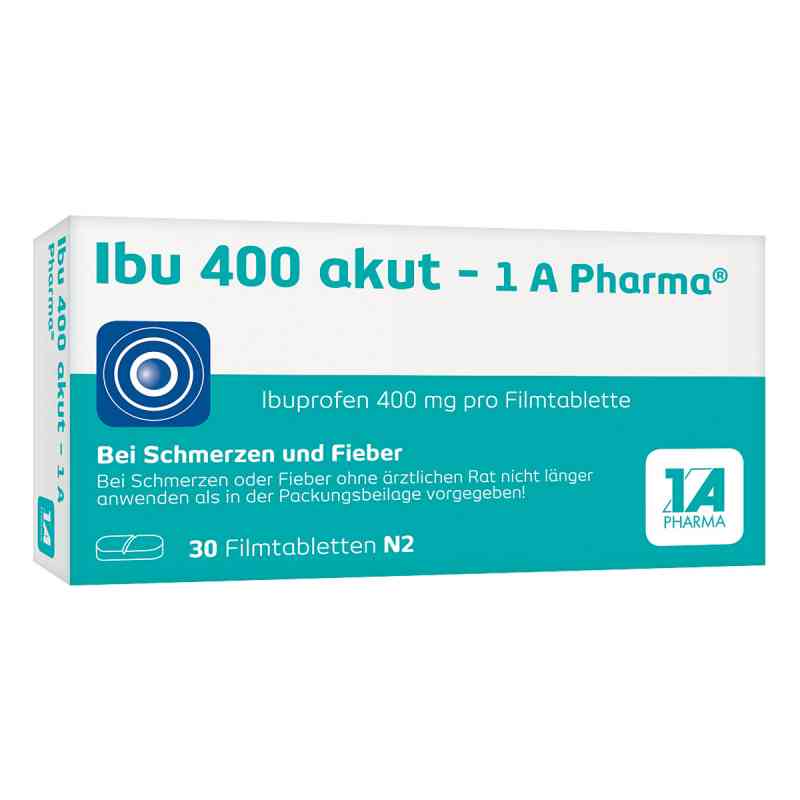 Ibu 400 akut 1a Pharma w tabletkach powlekanych 30 szt. od 1 A Pharma GmbH PZN 07754334