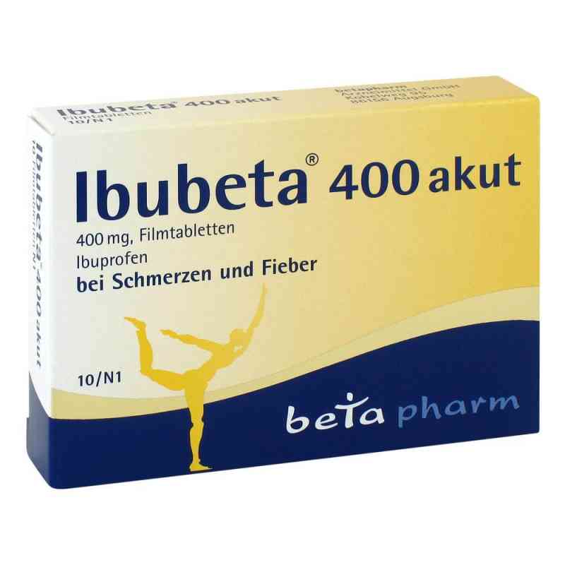 Ibubeta 400 akut Filmtabl. 10 szt. od betapharm Arzneimittel GmbH PZN 00179720