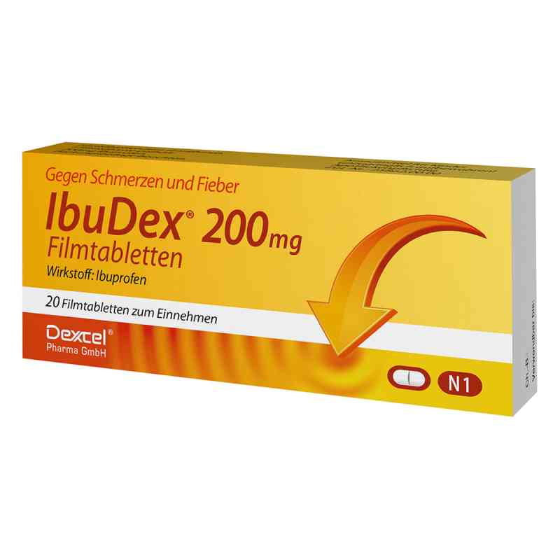 Ibudex 200 mg Filmtabletten 20 szt. od Dexcel Pharma GmbH PZN 09294859