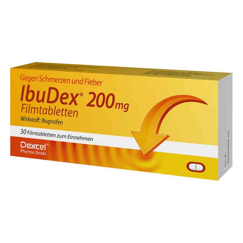 Ibudex 200 mg Filmtabletten 30 szt. od Dexcel Pharma GmbH PZN 09294871
