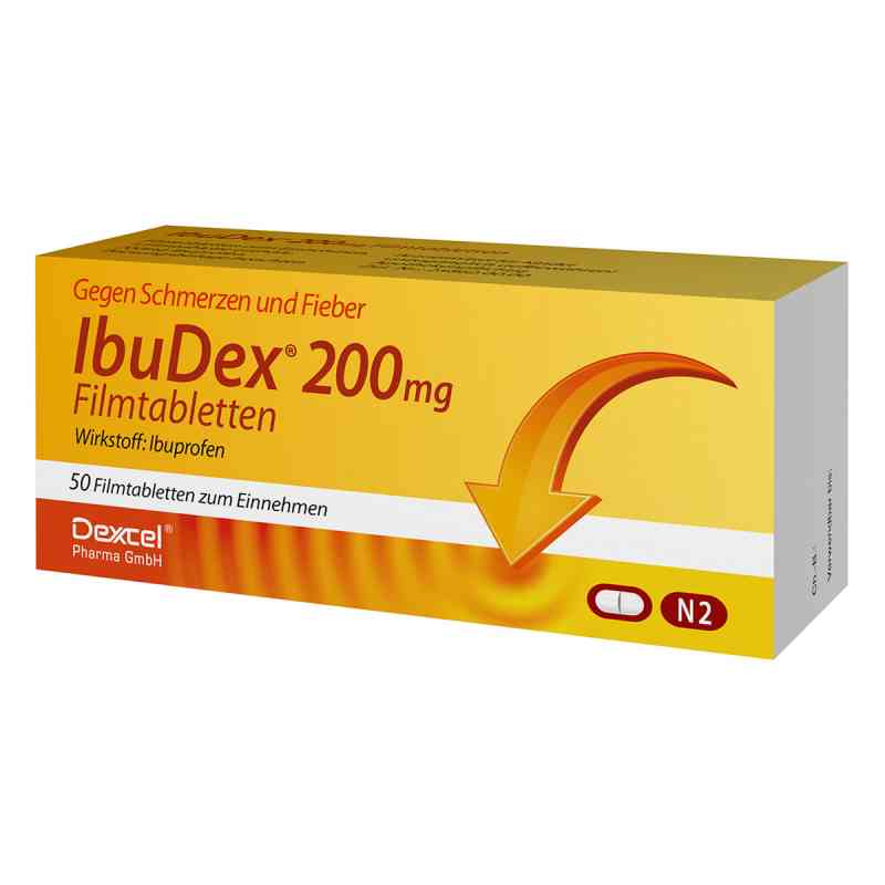 Ibudex 200 mg Filmtabletten 50 szt. od Dexcel Pharma GmbH PZN 09294888