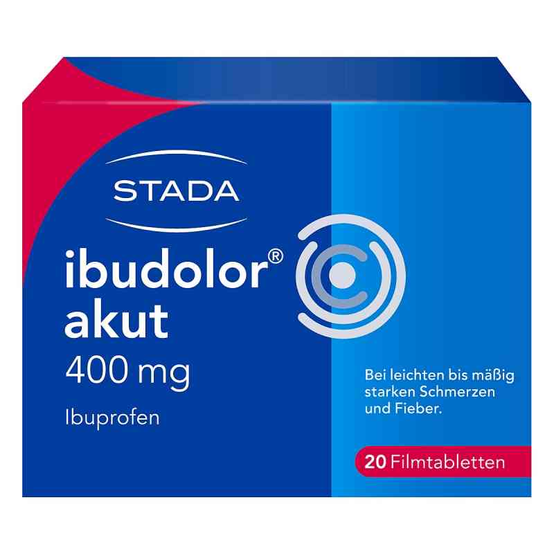 Ibudolor akut 400 mg Filmtabletten 20 szt. od STADA Consumer Health Deutschlan PZN 09091257