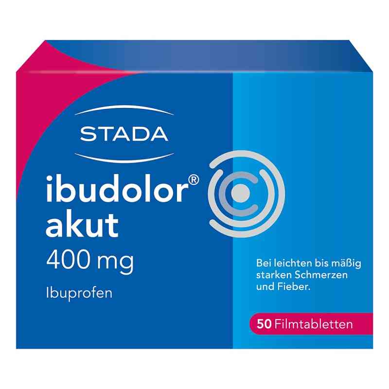 Ibudolor akut 400 mg tabletki powlekane z ibuprofenem 50 szt. od STADA Consumer Health Deutschland GmbH PZN 09091263