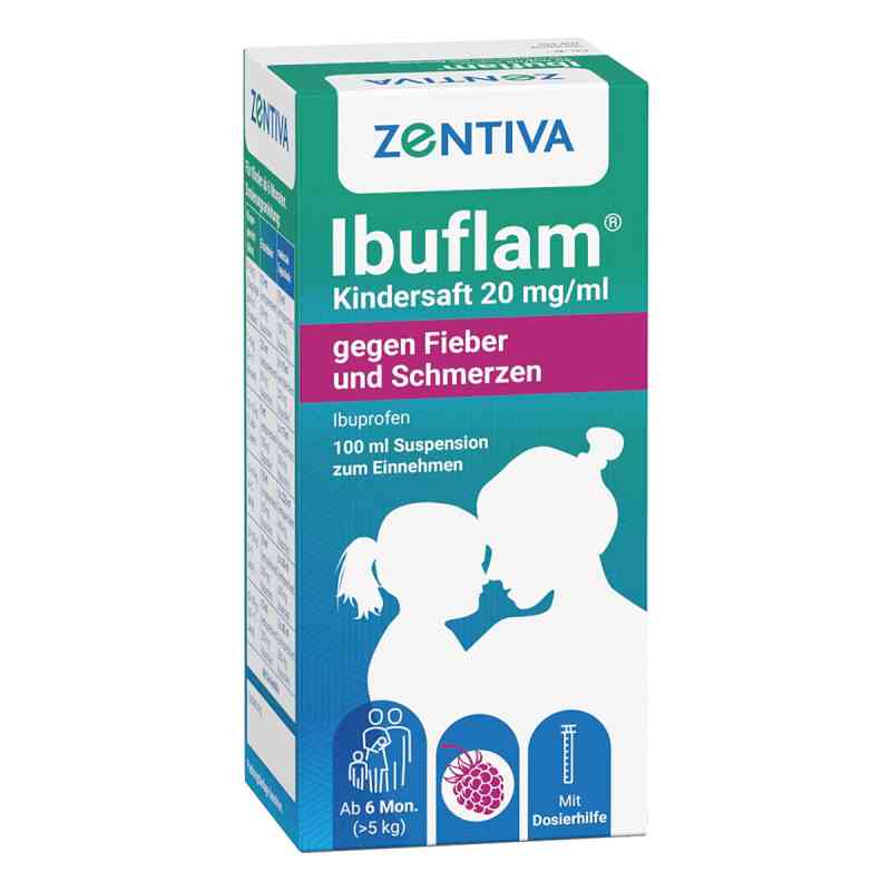 Ibuflam 2% zawiesina dla dzieci smak malinowy 100 ml od Zentiva Pharma GmbH PZN 09731722
