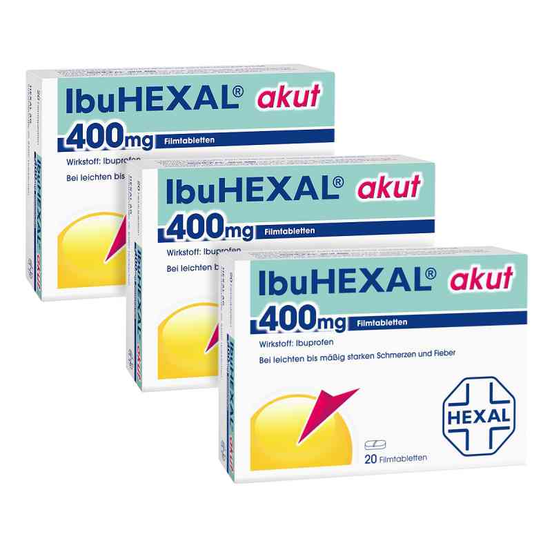 IbuHEXAL akut 400 3x20 szt. od Hexal AG PZN 08100077