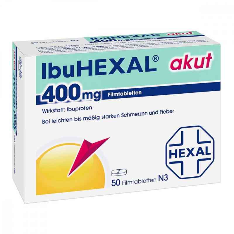 IbuHEXAL akut, tabletki przeciwbólowe 400mg 50 szt. od Hexal AG PZN 03161577