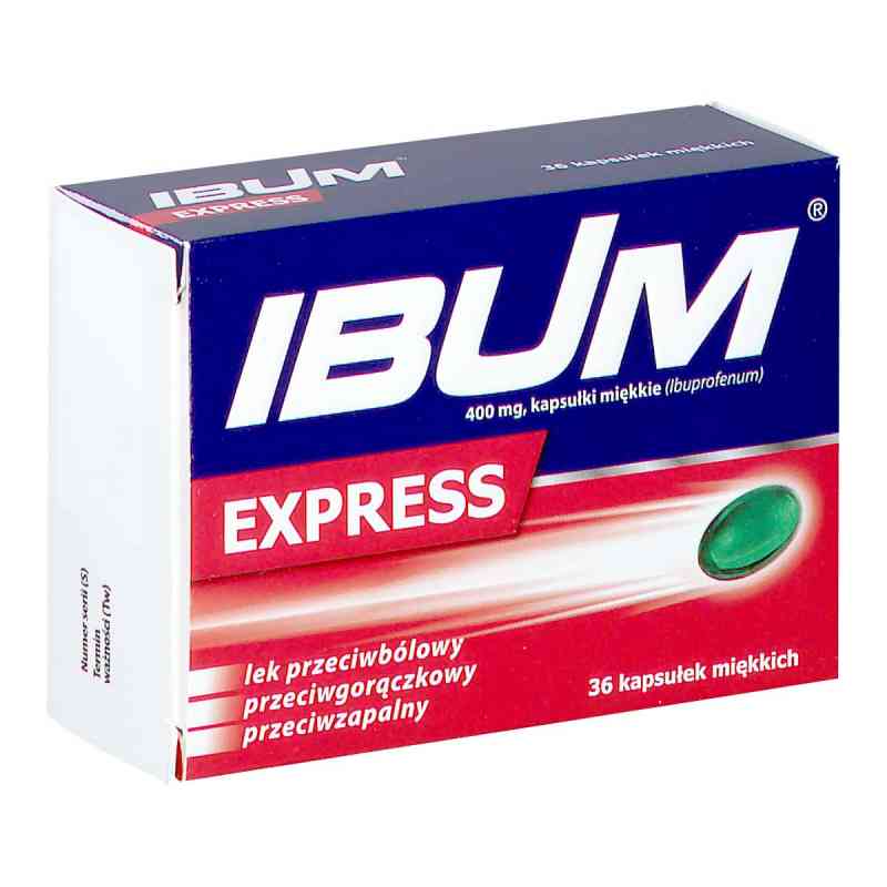Ibum Express 36  od PRZEDSIĘBIORSTWO PRODUKCJI FARMACEUTYCZNEJ HASCO-L PZN 08301373