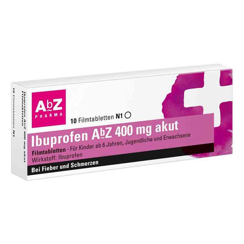 Ibuprofen AbZ 400 mg akut 10 szt. od AbZ Pharma GmbH PZN 11722831