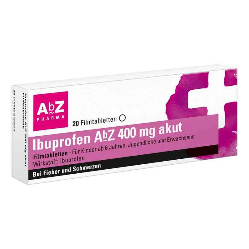 Ibuprofen AbZ 400 mg akut 20 szt. od AbZ Pharma GmbH PZN 11722825