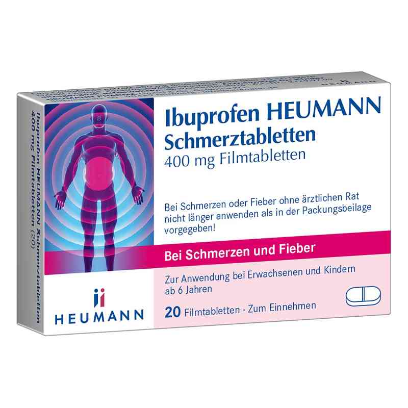 Ibuprofen Heumann 400 mg tabletki 20 szt. od HEUMANN PHARMA GmbH & Co. Generica KG PZN 00040554