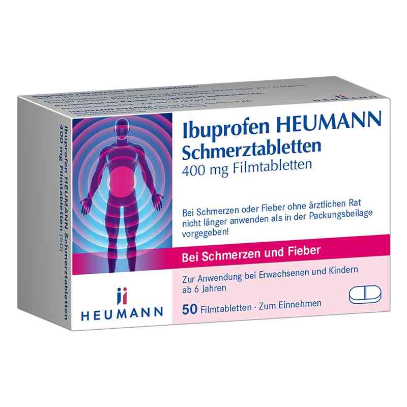 Ibuprofen Heumann Tabletki przeciwbólowe  50 szt. od HEUMANN PHARMA GmbH & Co. Generica KG PZN 07728561