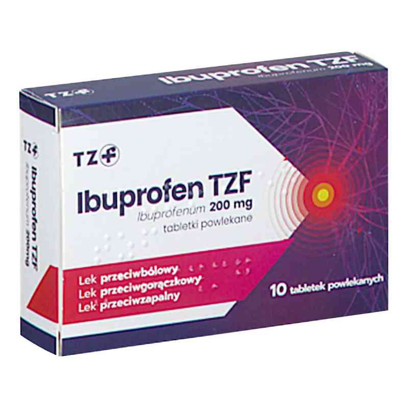 Ibuprofen TZF tabletki 10  od TARCHOMIŃSKIE ZAKŁ. FARMACEUTYCZNE 