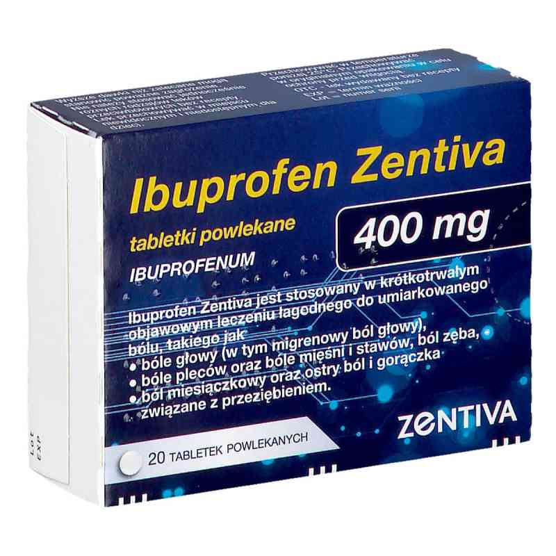 Ibuprofen Zentiva (Inflanor Max) 20  od ZENTIVA K.S. PZN 08306081