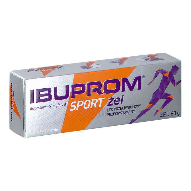 Ibuprom Sport żel (Ibuprom Effect żel) 60 g od FARMASIERRA MANUFACTURING S.L. PZN 08301579