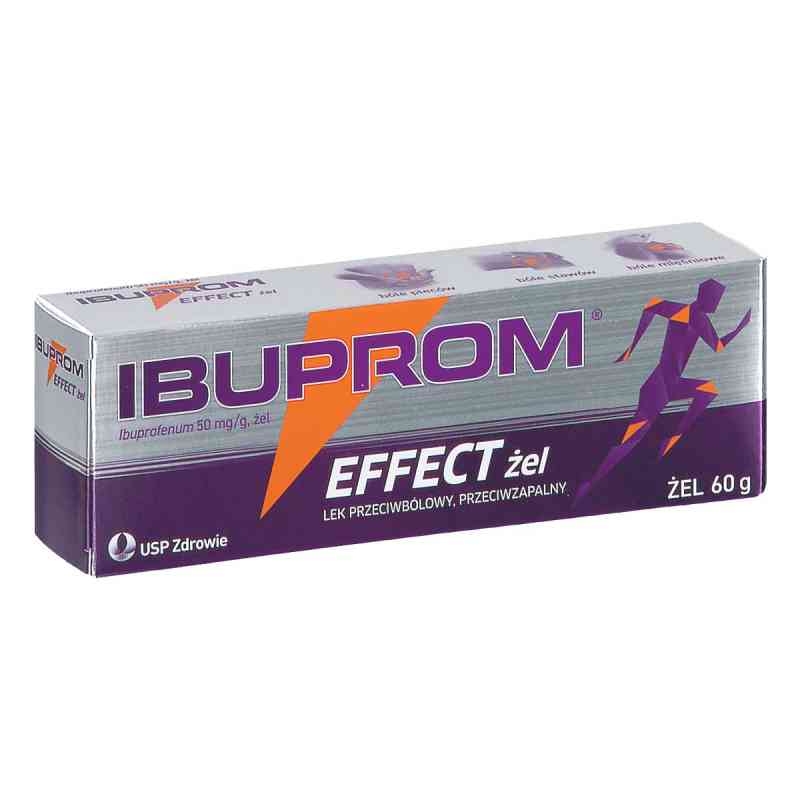 Ibuprom Sport żel (Ibuprom Effect żel) 60 g od FARMASIERRA MANUFACTURING S.L. PZN 08301579
