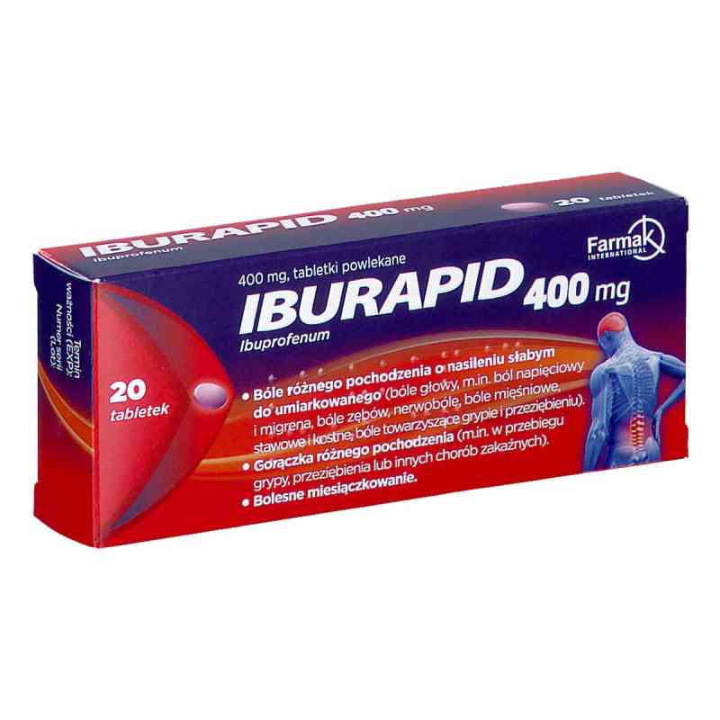Iburapid 400 mg tabletki 20  od SENSILAB POLSKA SP. Z O.O.- S.K.A. PZN 08305784