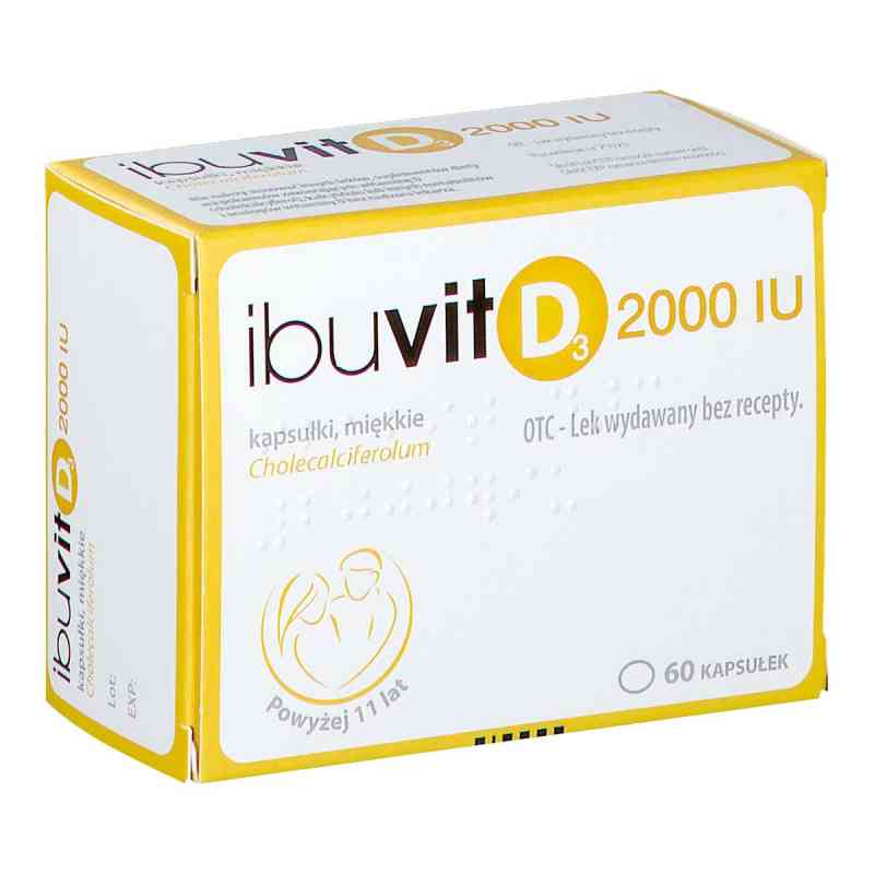Ibuvit D3 2000 IU 60  od MEDANA PHARMA SPÓŁKA AKCYJNA PZN 08302337