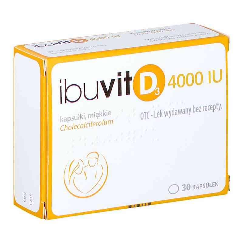 Ibuvit D3 4000 IU kapsułka 30 kaps. od MEDANA POLPHARMA S.A. PZN 08302338