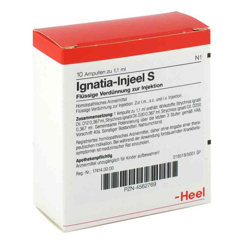 Ignatia Injeel S ampułki 10 szt. od Biologische Heilmittel Heel GmbH PZN 04562769