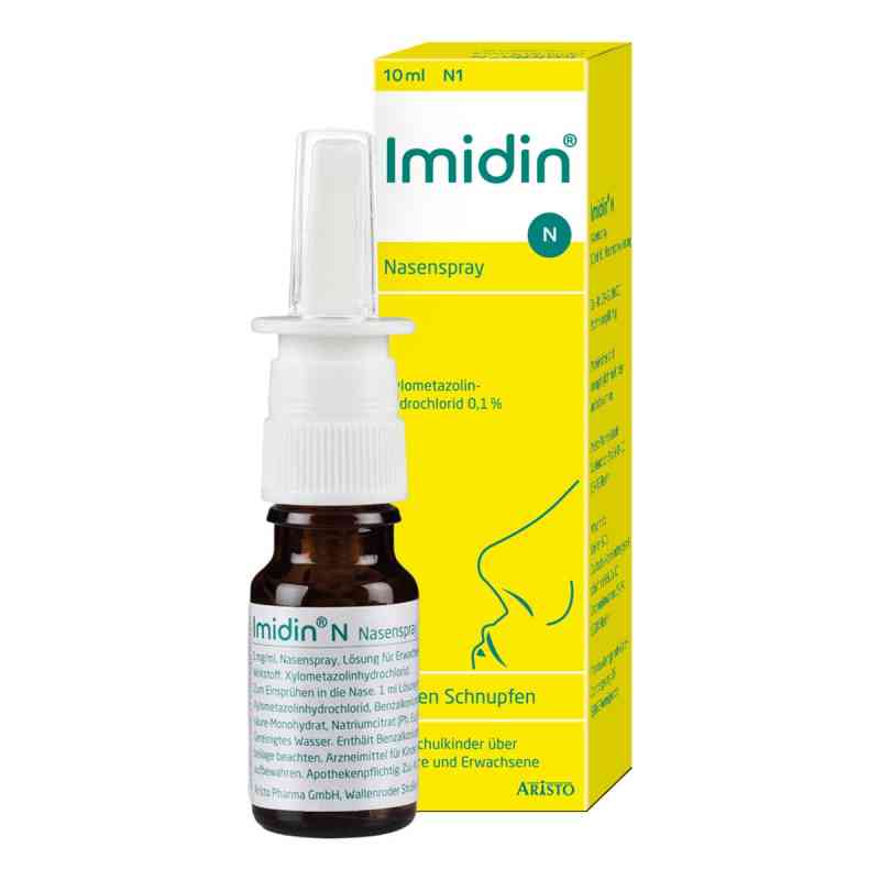 Imidin N Nasenspray 10 ml od Aristo Pharma GmbH PZN 04507581