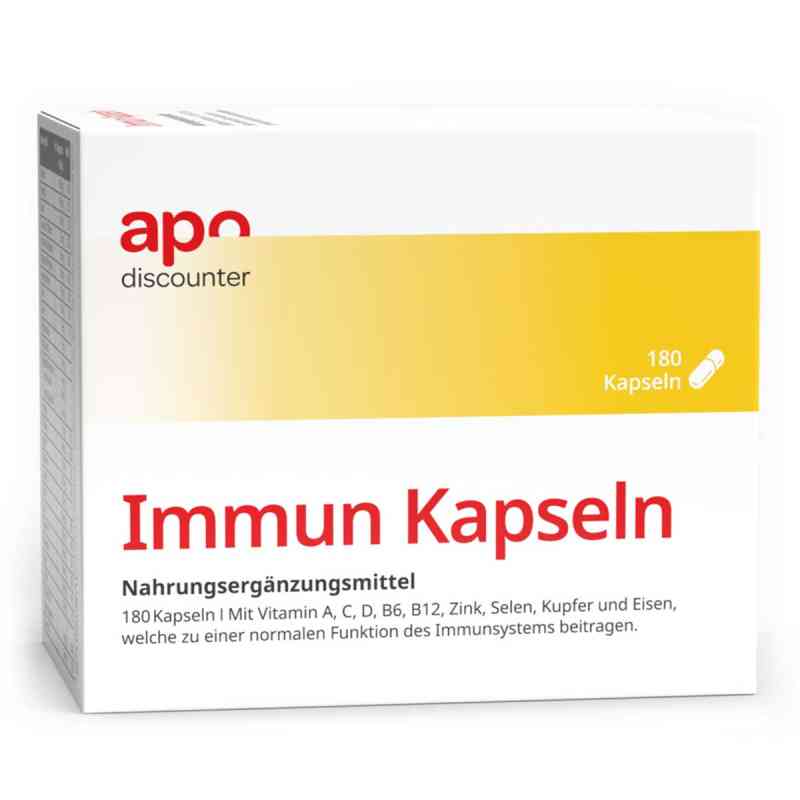 Immun kapsułki 180 szt. od Apologistics GmbH PZN 16498812