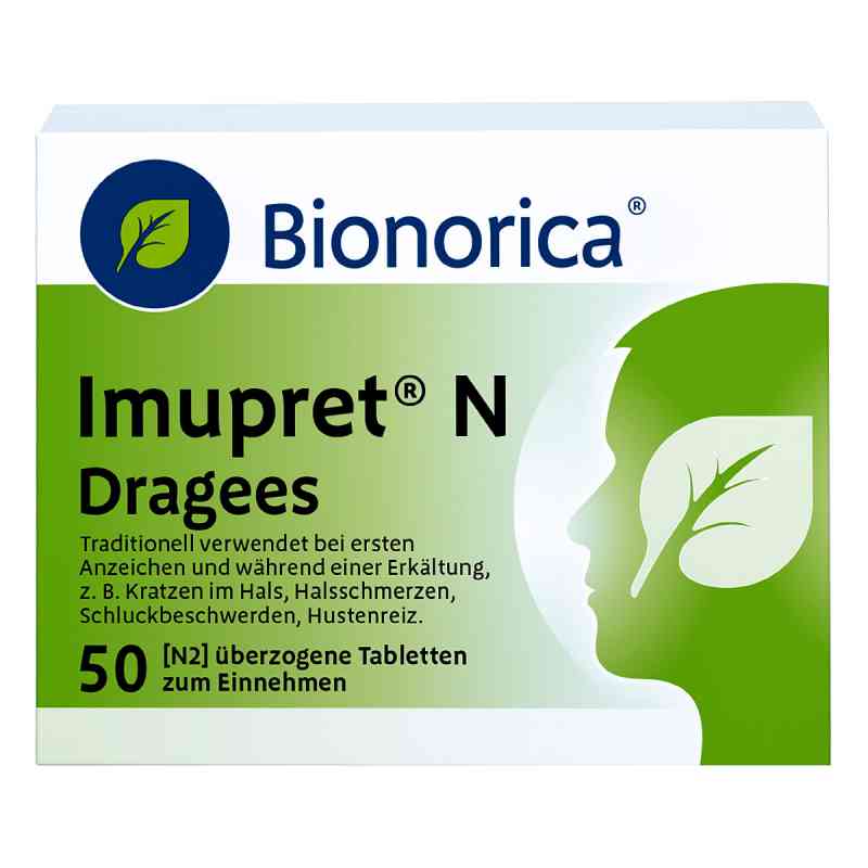 Imupret N drażetki 50 szt. od Bionorica SE PZN 05501600